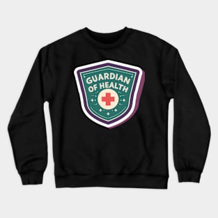 Guardian Of Health Shield Crewneck Sweatshirt